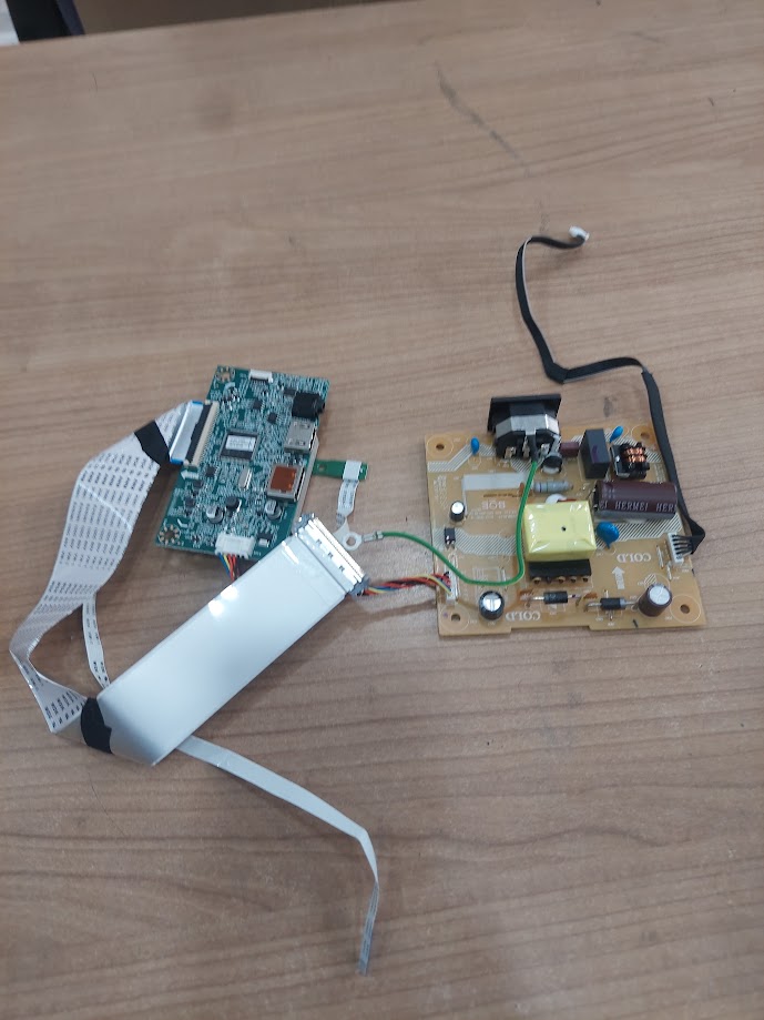Dell S2721HS Monitör Anakart Power Board Tuş Takımı