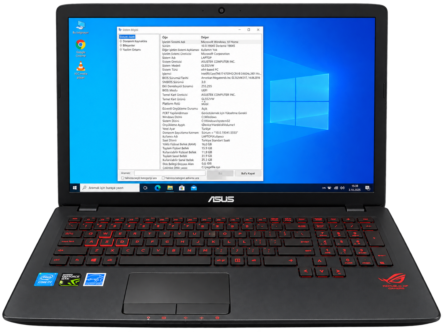 Asus G751J Oyun Bilgisayarı
