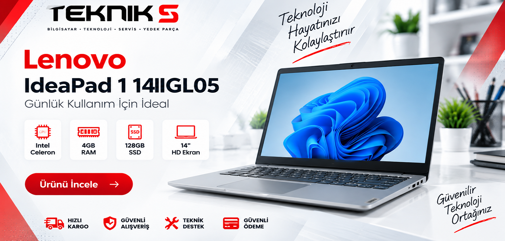 Lenovo İdeapad Laptop